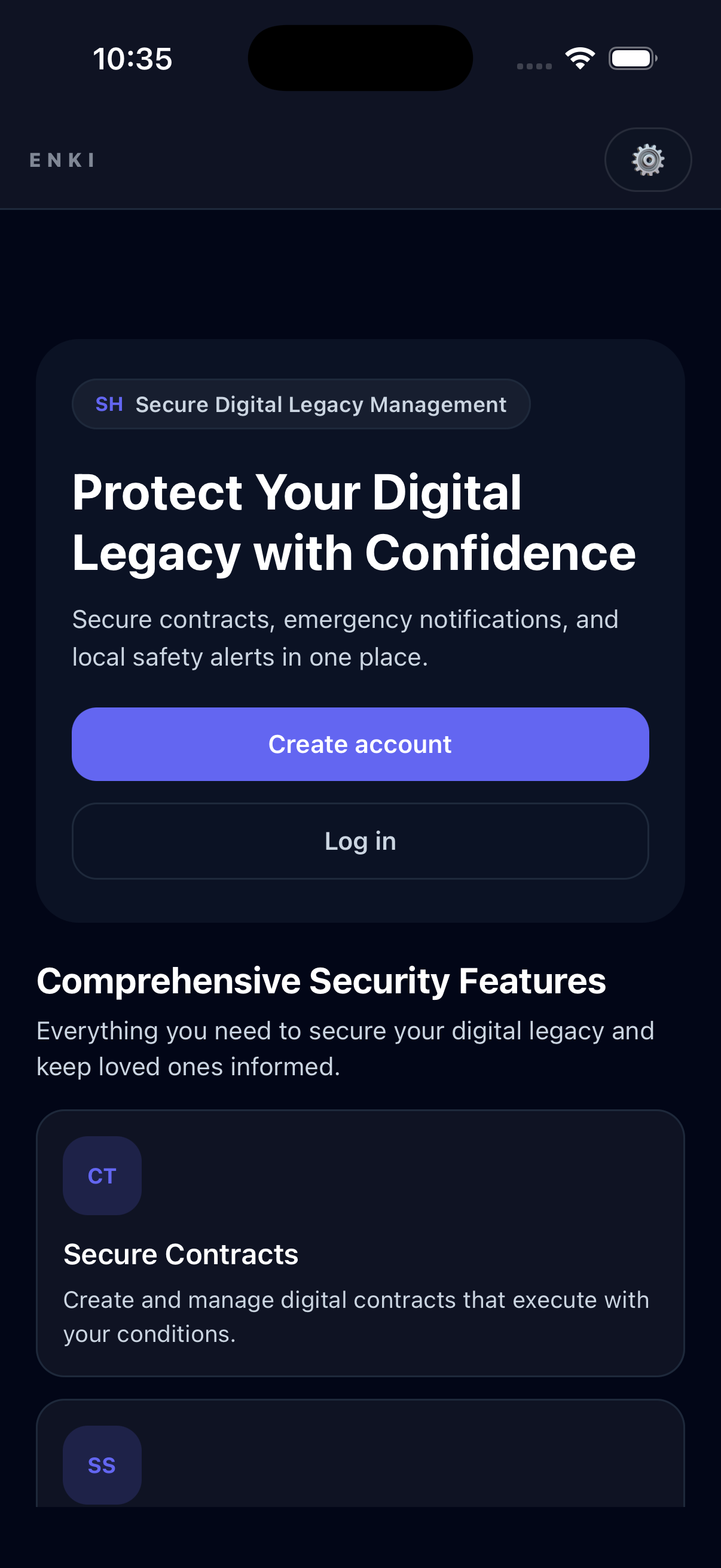 Open the app